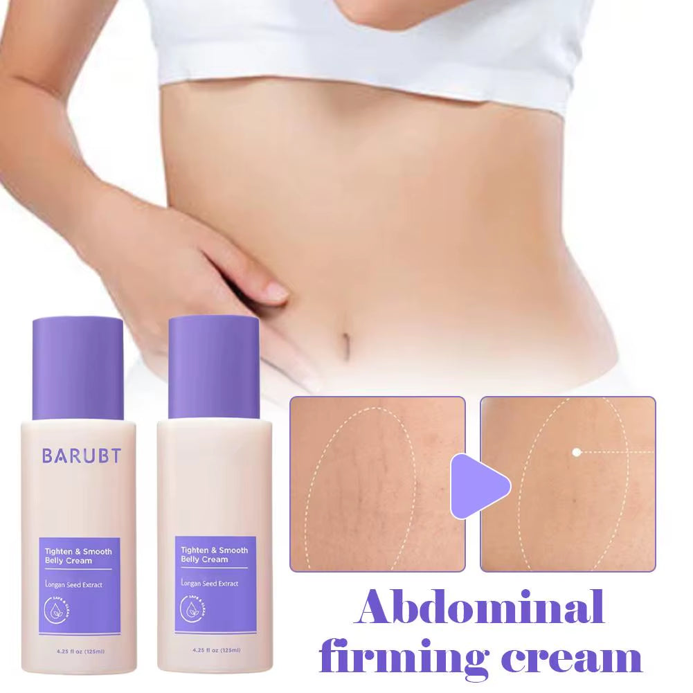 BARUBT Belly Firming Cream Lifts Firms and Smoothes Sagging Skin Minimizing Postpartum or Aging-Related Abdominal Wrinkles