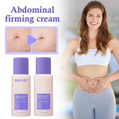 BARUBT Belly Firming Cream Lifts Firms and Smoothes Sagging Skin Minimizing Postpartum or Aging-Related Abdominal Wrinkles