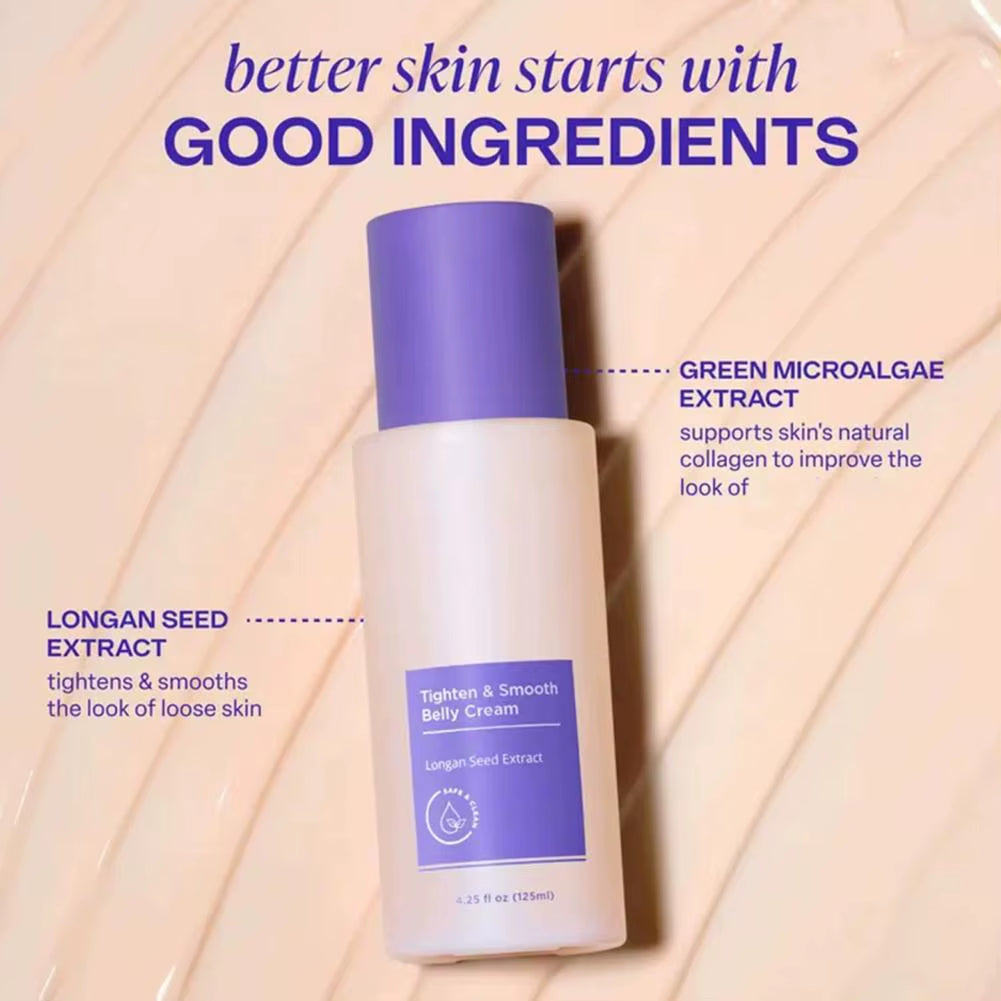 BARUBT Belly Firming Cream Lifts Firms and Smoothes Sagging Skin Minimizing Postpartum or Aging-Related Abdominal Wrinkles